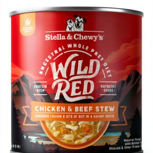 Stella Chewys Wild Red Dog Food Grain Free Protein Stew-0