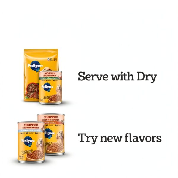 Pedigree Puppy Wet Food Canned DHA Calcium Complete-12