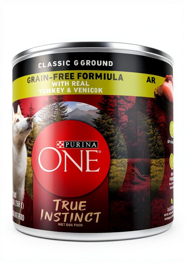 Purina ONE Grain Free Wet Dog Food Real Poultry-1