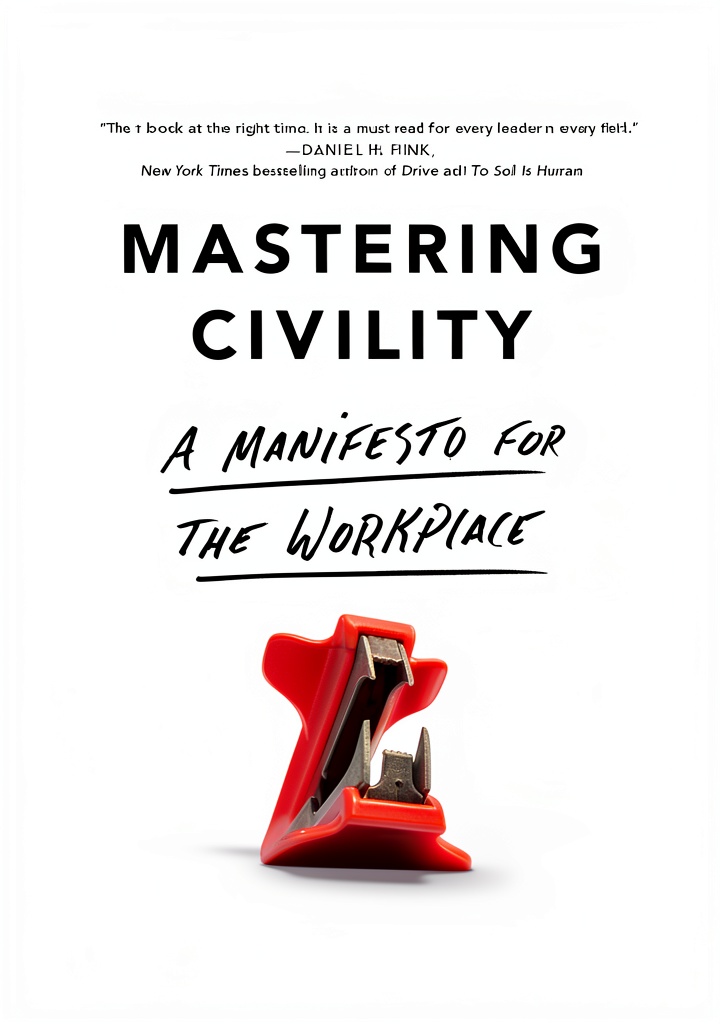 Cover of Balance Business Etiquette Kindle book on a tablet