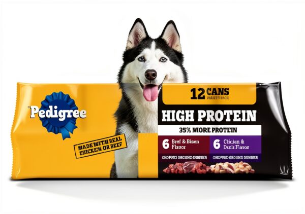 Pedigree High Protein Wet Dog Food Variety Pack Adult Dogs-0