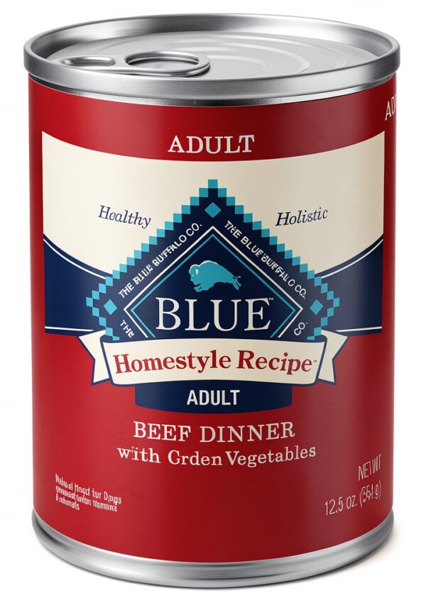 Blue Buffalo Homestyle Recipe Natural Wet Dog Food Beef-0