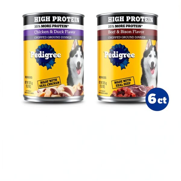 Pedigree High Protein Wet Dog Food Variety Pack Adult Dogs-1
