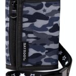 Kids Wallet with Zipper Pocket Neck Strap Boys Travel-0