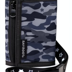 Kids Wallet with Zipper Pocket Neck Strap Boys Travel-0