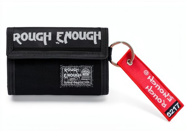 Boys Wallet Rough Enough Durable Fabric Zippered Pockets-3