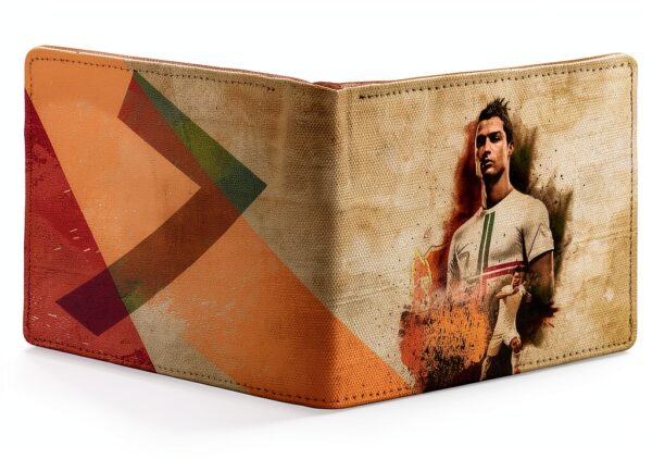 Cristiano Ronaldo Boys Wallet Faux Leather Bi-Fold Design-5