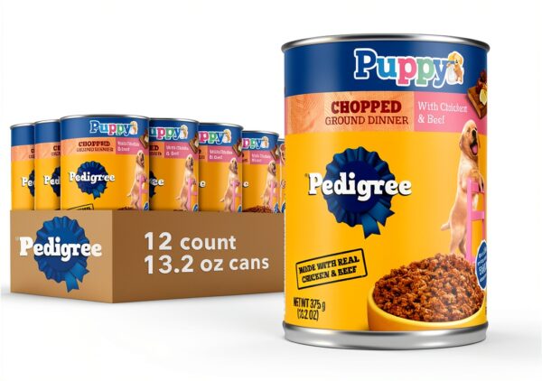 Pedigree Puppy Wet Food Canned DHA Calcium Complete-0