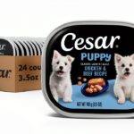 Cesar Puppy Wet Dog Food Real Chicken Loaf in Sauce-0
