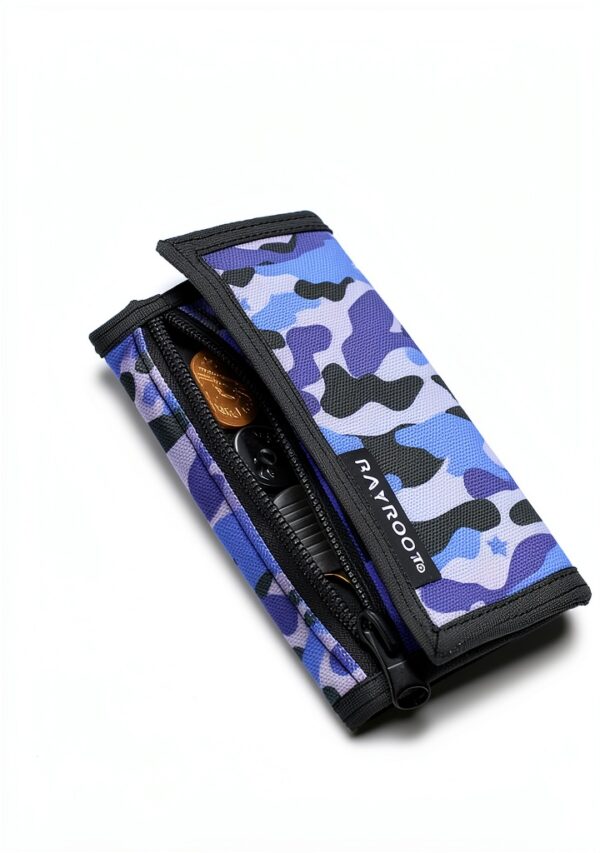 Kids Wallet with Zipper Pocket Neck Strap Boys Travel-4