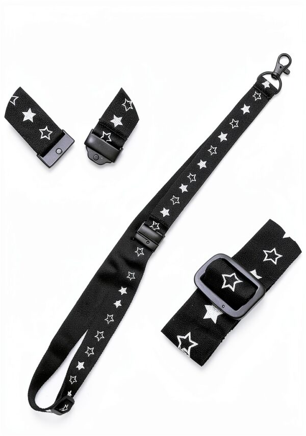 Kids Wallet with Zipper Pocket Neck Strap Boys Travel-5