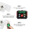 Tekcoplus Digital Tachometer Laser RPM Meter Professional-3