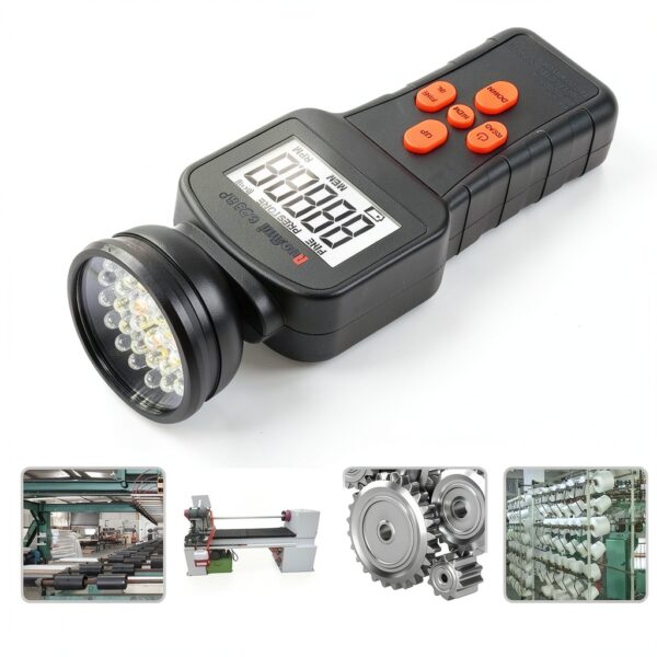 RuoShui Digital Tachometer Non Contact Measurement ABS-5