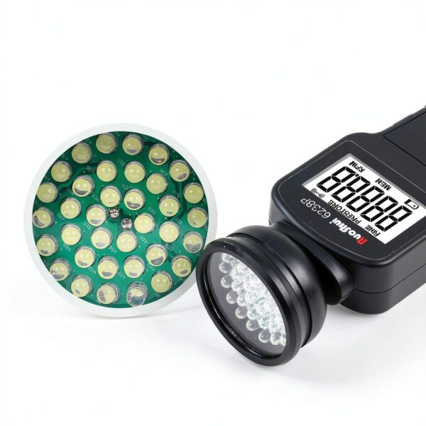 RuoShui Digital Tachometer Non Contact Measurement ABS-3