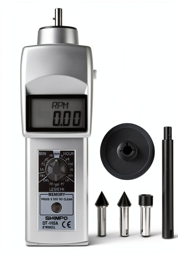 Shimpo Portable Tachometer DT-105A Industrial Speed-1