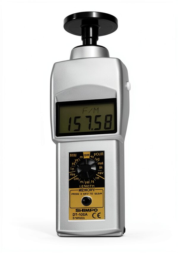 Shimpo Portable Tachometer DT-105A Industrial Speed-3