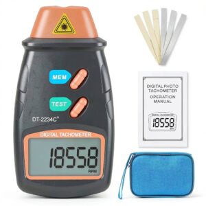 FITNATE Digital Tachometer RPM Meter Portable Accurate-0