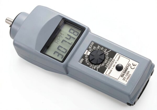 Shimpo Portable Tachometer DT-105A Industrial Speed-2