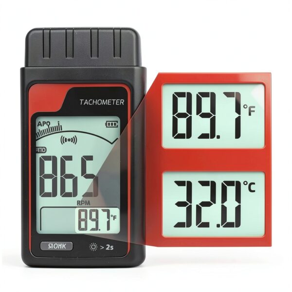 Gain Express Tachometer Non-Contact RPM Measurement Tool-5