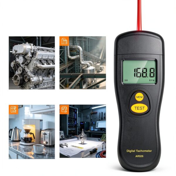 Laser Tachometer AR926 GuangZhou RPM Gauge-4