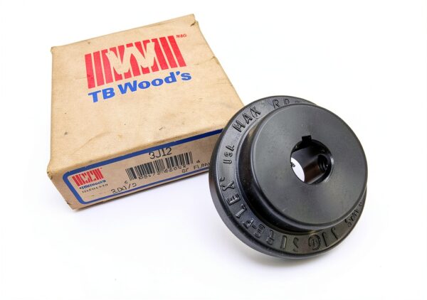 Mechanical Timing Pulley Flange TB Woods Heavy Duty Steel 3x3x1-1