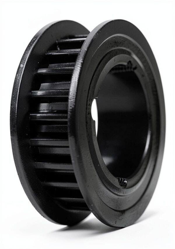 Steel Timing Pulley Flange 3/8 Pitch L075 Belt American Metric-0