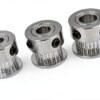 Lfang Timing Pulley 25T 2GT Aluminum Flange 5-8mm Bore for GT2 Belt-1