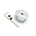 3M 24T Timing Pulley Alloy Flange Bore 5-14mm Width 6-15mm-0