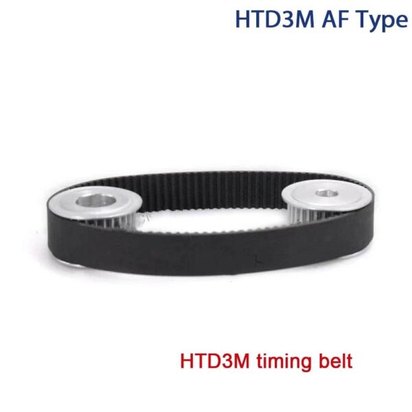 3M 24T Timing Pulley Alloy Flange Bore 5-14mm Width 6-15mm-3